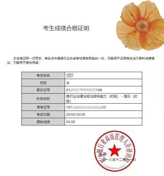 銀行職業(yè)成績(jī)合格證書(shū)和資格證書(shū)有何區(qū)別？