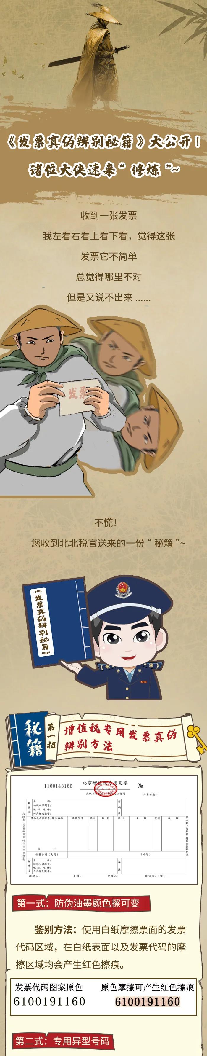 《發(fā)票真?zhèn)伪鎰e秘籍》大公開！諸位會(huì)計(jì)大俠速來“修煉”~