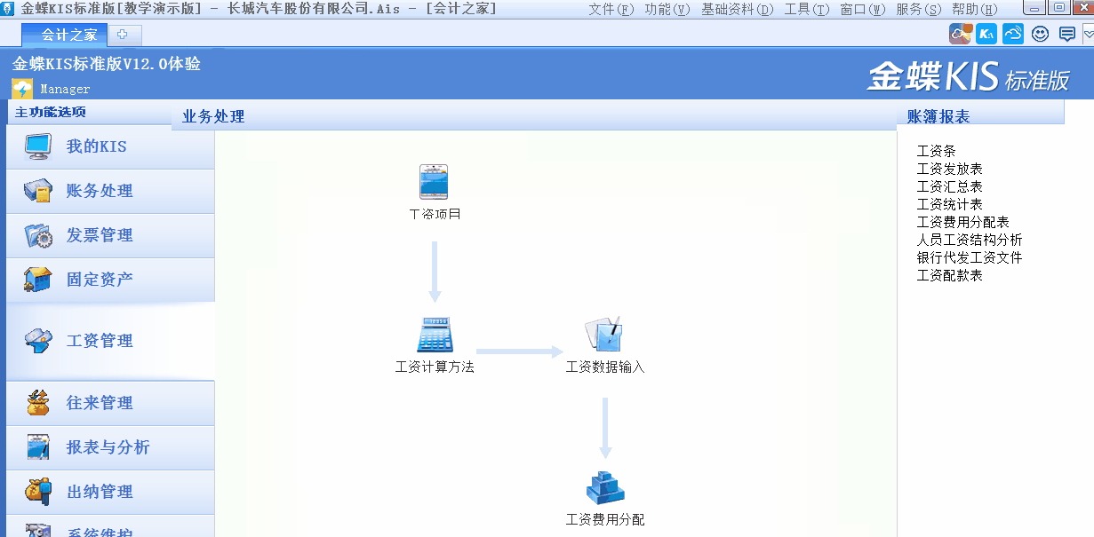 金蝶KIS標(biāo)準(zhǔn)版工資管理模塊中“工資項(xiàng)目”設(shè)置的作用是什么？
