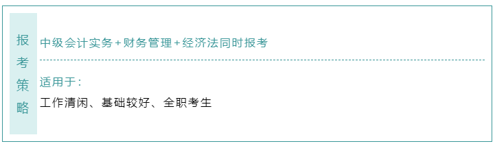 不知道中級(jí)會(huì)計(jì)職稱報(bào)考科目如何搭配？這樣選！