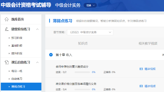 @2022中級會計考生 備考時間嚴重不足 如何才能有效刷題？