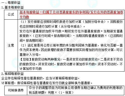 中級《財(cái)務(wù)管理》高頻考點(diǎn)：上市公司財(cái)務(wù)分析