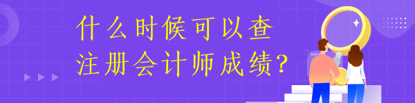 什么時(shí)候可以查注冊(cè)會(huì)計(jì)師成績？