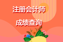 2022年注會考試成績在哪里查詢？
