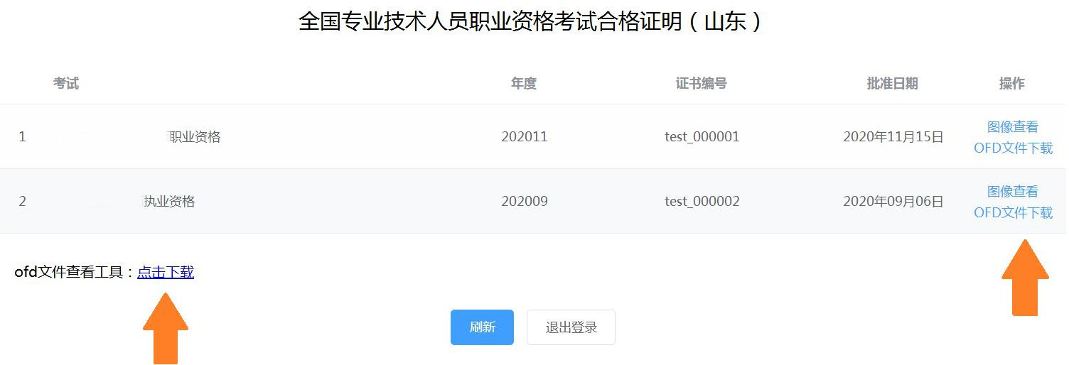 山東查詢、打印2022年初中級(jí)經(jīng)濟(jì)師電子合格證明操作說明