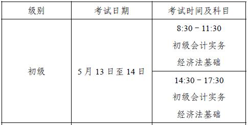 注意啦！這個(gè)地區(qū)初級(jí)會(huì)計(jì)考試僅2天時(shí)間 快查>