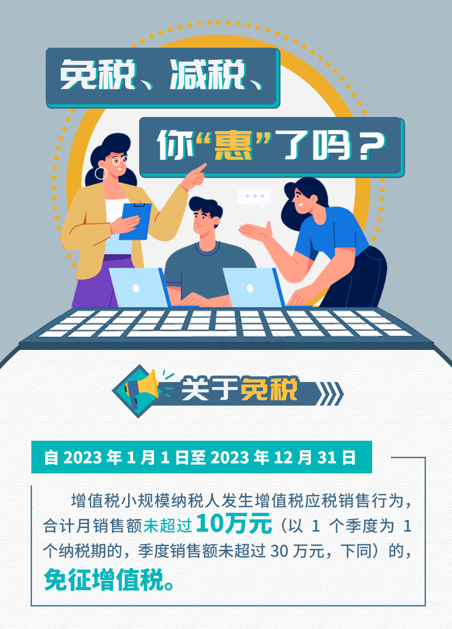 關(guān)于免稅、減稅