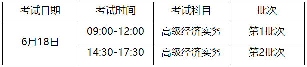 淄博2023年高級(jí)經(jīng)濟(jì)師考試時(shí)間