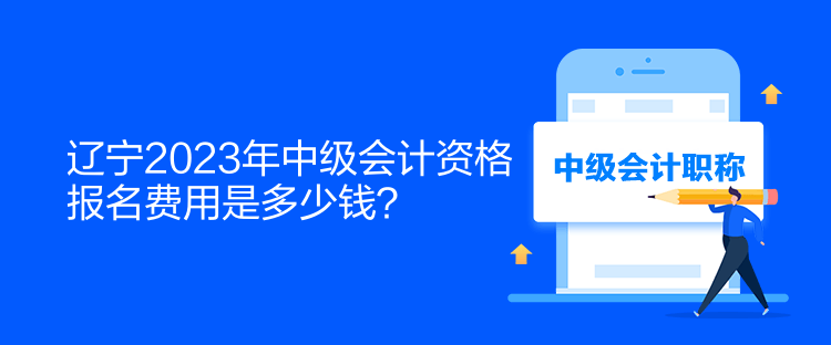 遼寧2023年中級(jí)會(huì)計(jì)資格報(bào)名費(fèi)用是多少錢？
