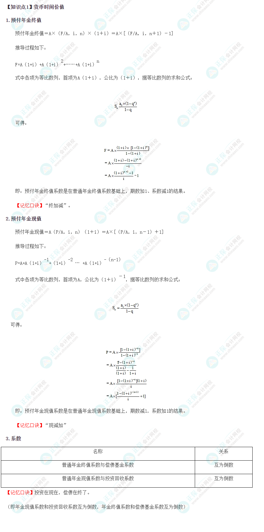 2023年注冊(cè)會(huì)計(jì)師《財(cái)管》速記口訣