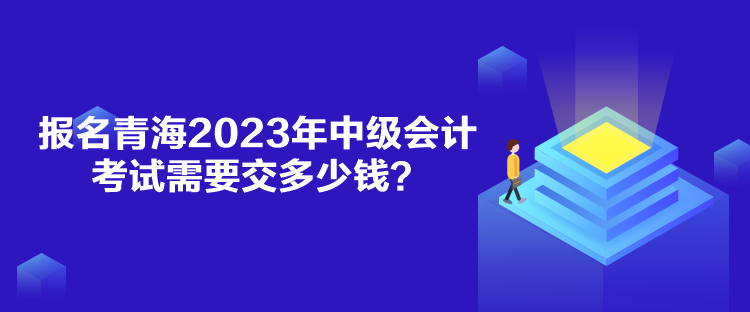 報(bào)名青海2023年中級(jí)會(huì)計(jì)考試需要交多少錢？