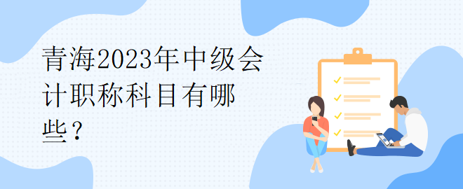 青海2023年中級(jí)會(huì)計(jì)職稱(chēng)科目有哪些？