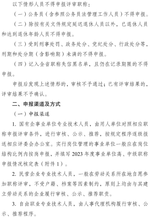 荊州2023職稱評(píng)審?fù)ㄖ?