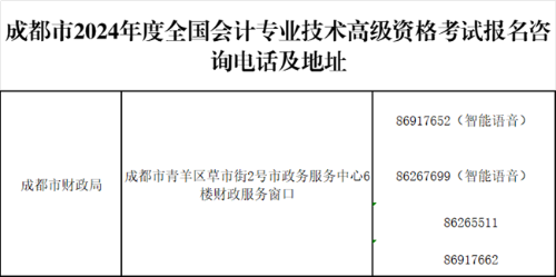 四川成都2024年高級(jí)會(huì)計(jì)師報(bào)名簡章