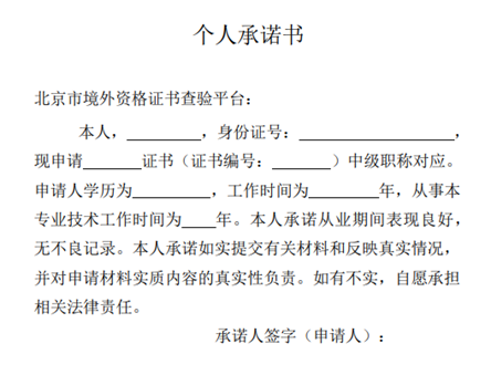 《個(gè)人承諾書(shū)》
