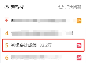 “初級會計成績”又登熱搜榜！2024年初級會計查分入口今晚開通嗎？