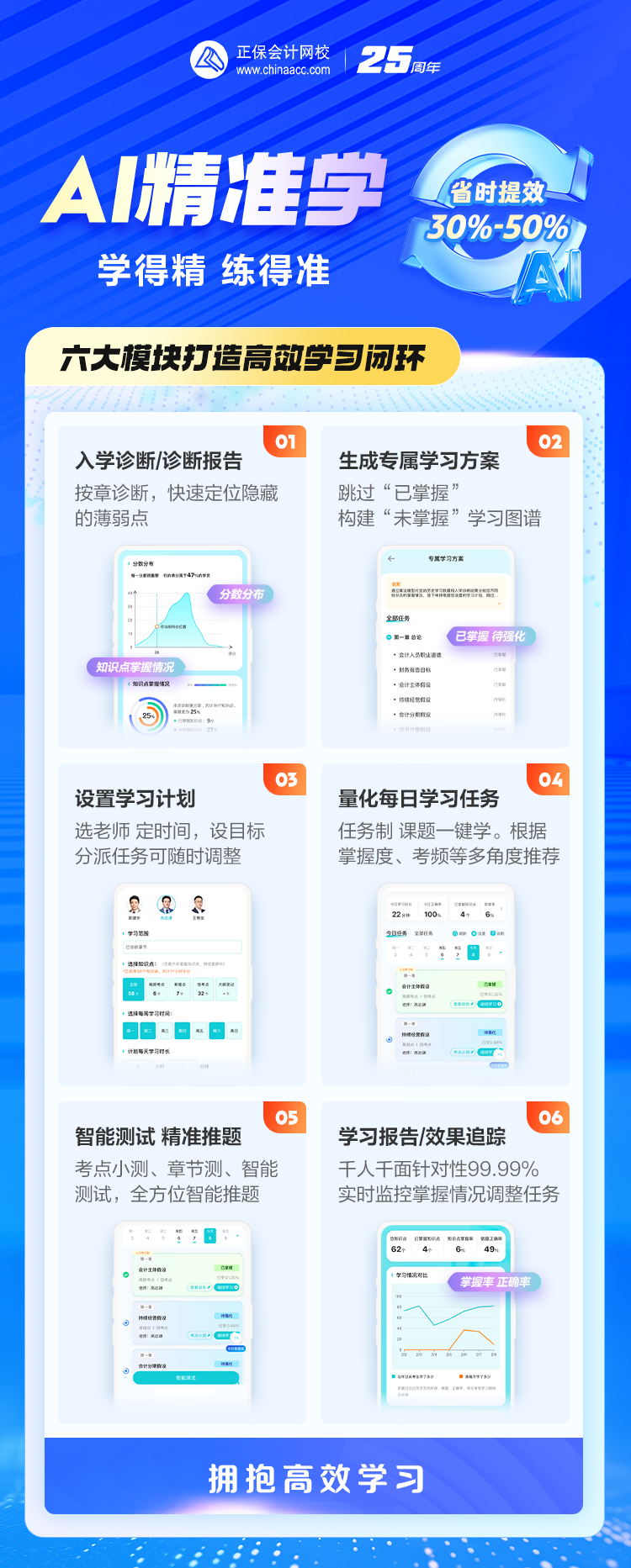 正保會(huì)計(jì)網(wǎng)校AI精準(zhǔn)學(xué)重磅上線！中注稅開(kāi)啟高效學(xué)習(xí)新體驗(yàn)~