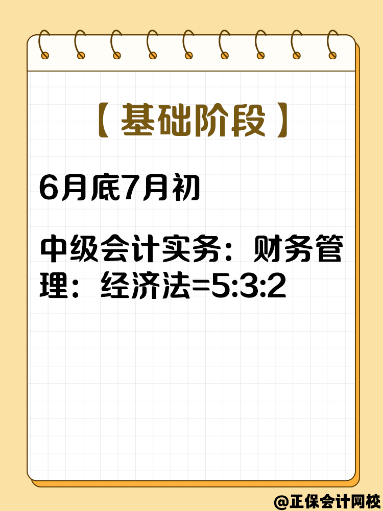 2025中級(jí)會(huì)計(jì)考試打算一次性報(bào)三科 該如何分配學(xué)習(xí)時(shí)間？