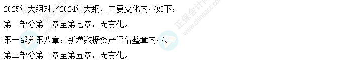 速看！2025年《資產(chǎn)評(píng)估實(shí)務(wù)二》大綱變動(dòng)&解讀