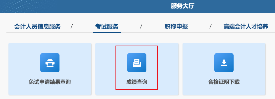 成績查詢