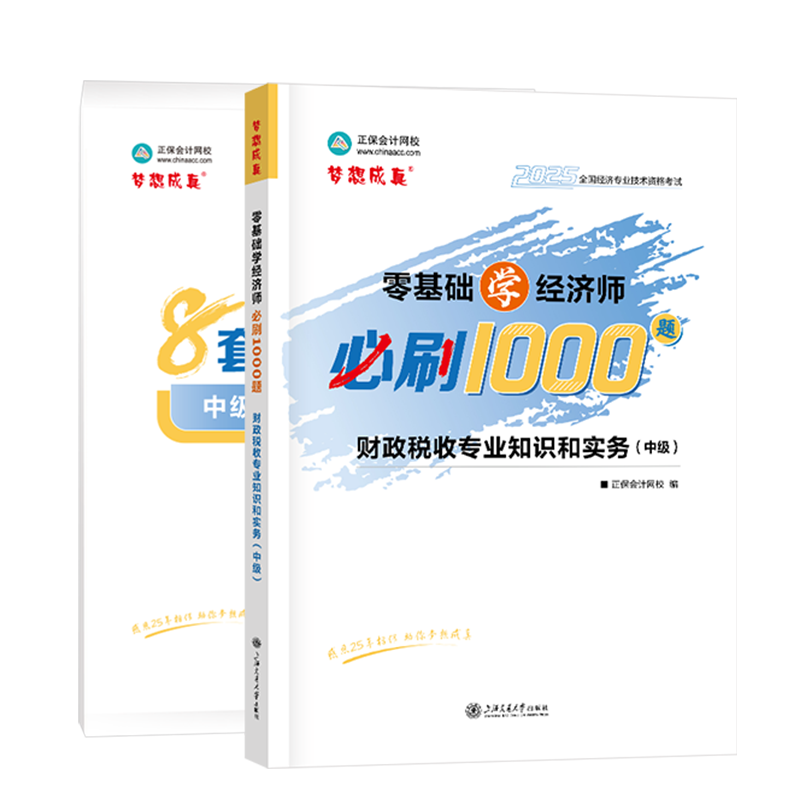 2025年中級經(jīng)濟(jì)師《財(cái)政稅收專業(yè)知識和實(shí)務(wù)》必刷1000題+8套卷